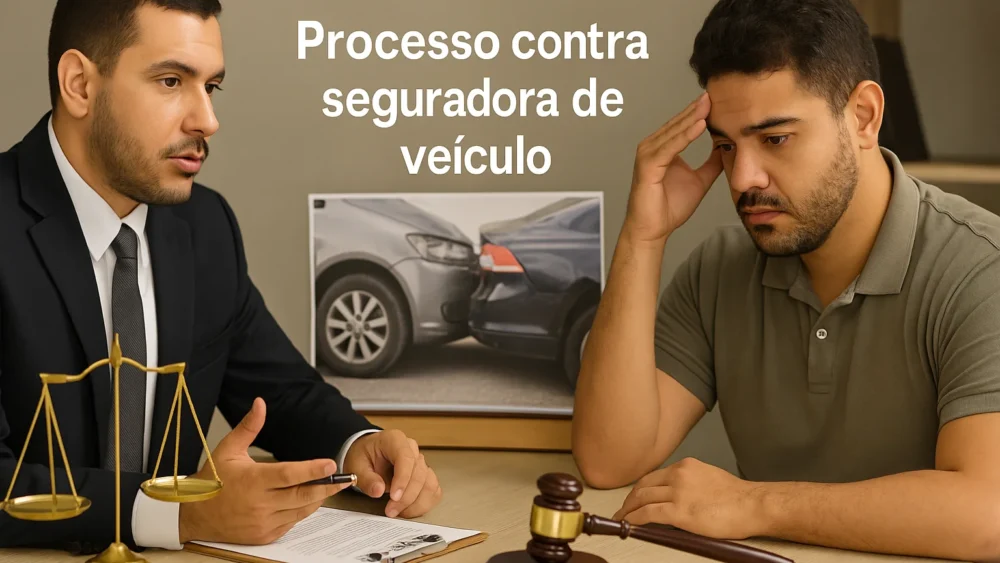 Processar seguradora de veículo