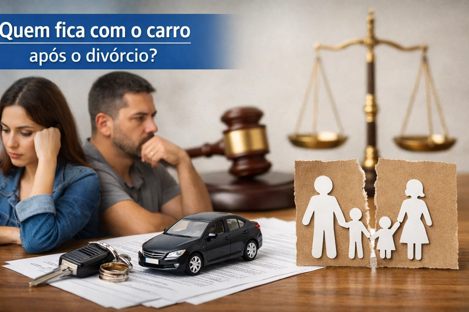 Quem fica com o carro após o divórcio
