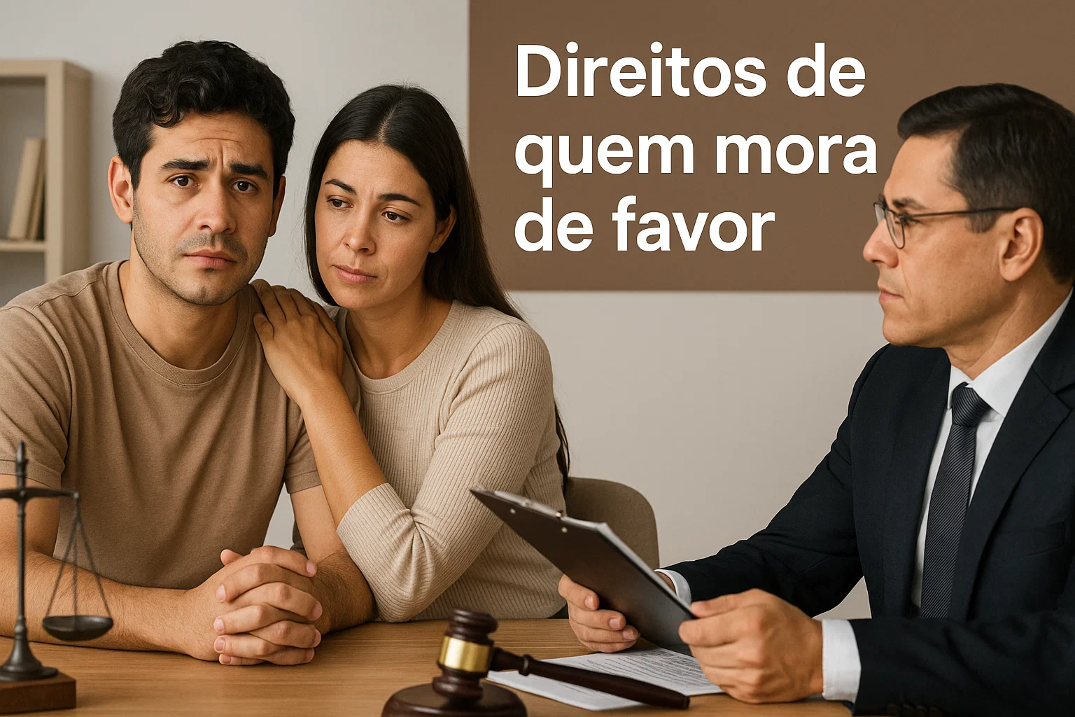 Quem mora de favor tem os mesmos direitos de um inquilino WP