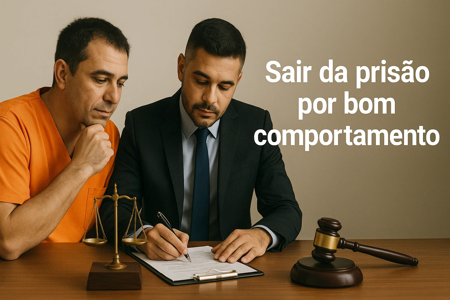 Sair da prisão por bom comportamento