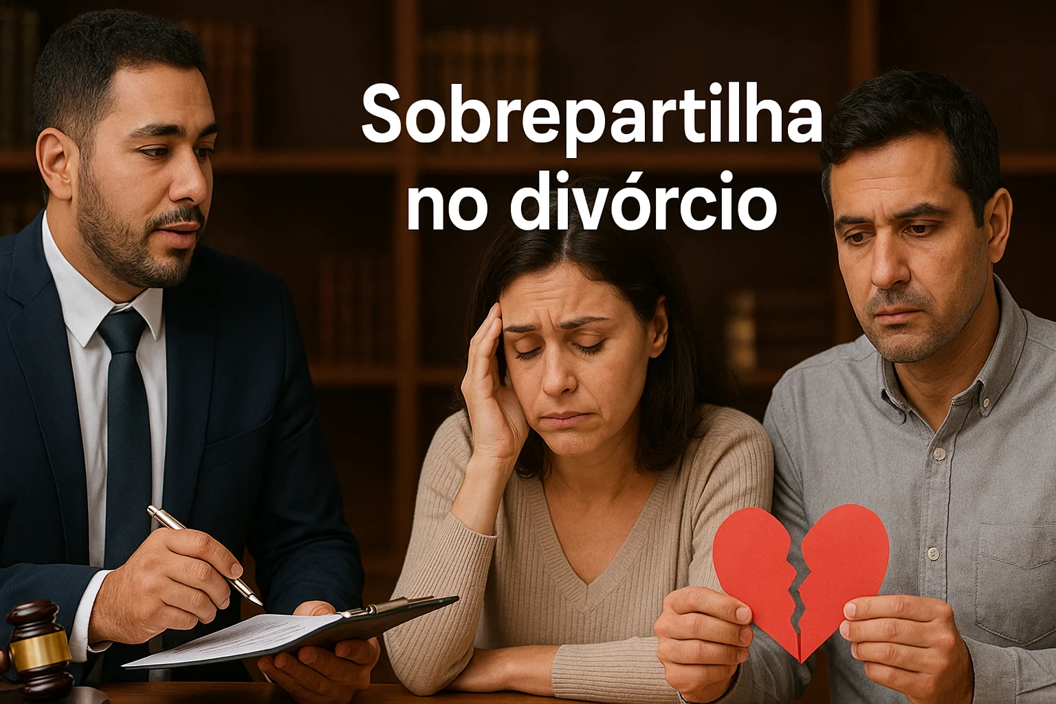 Sobrepartilha no divórcio WP