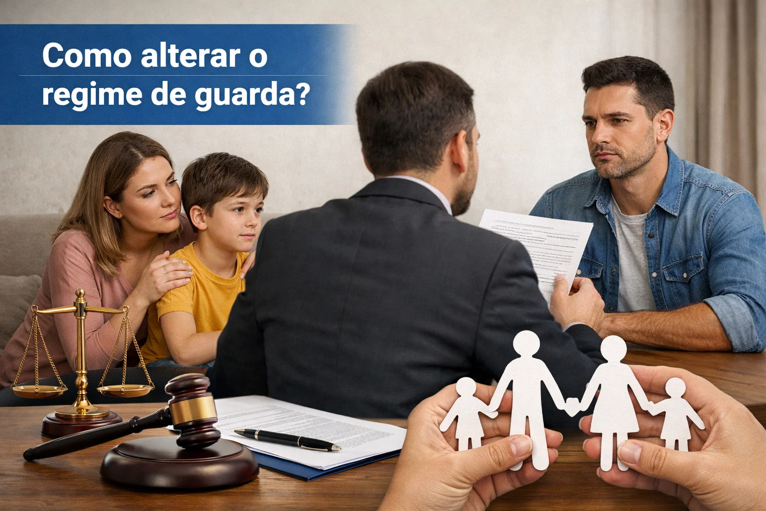 alterar regime de guarda