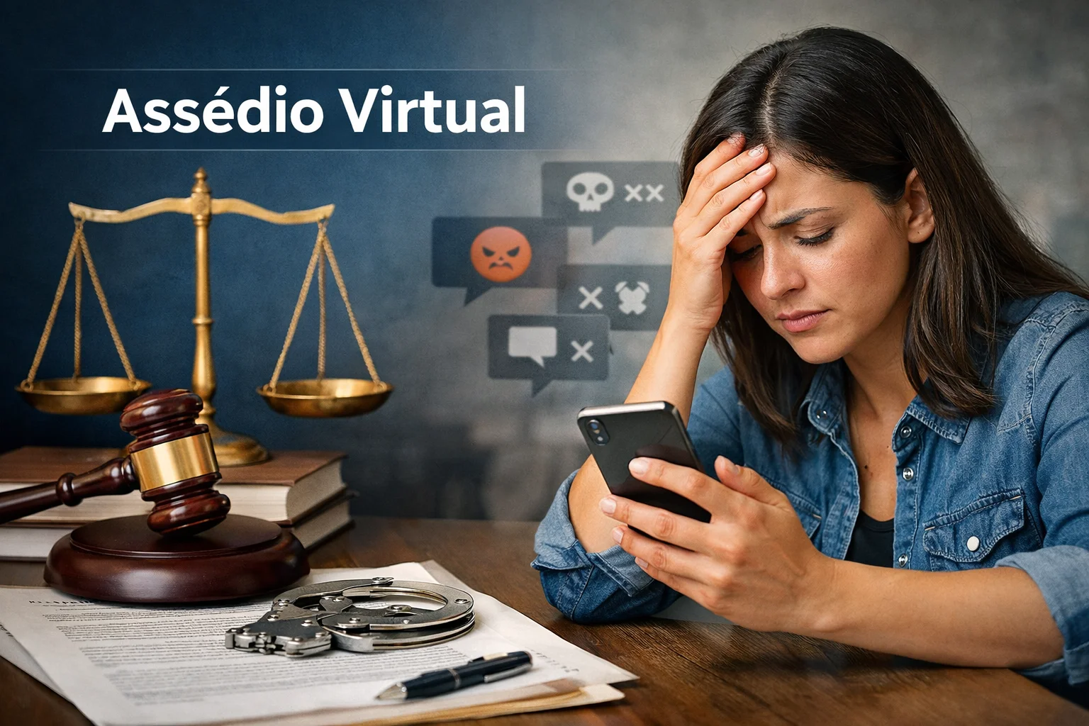 assédio virtual wp