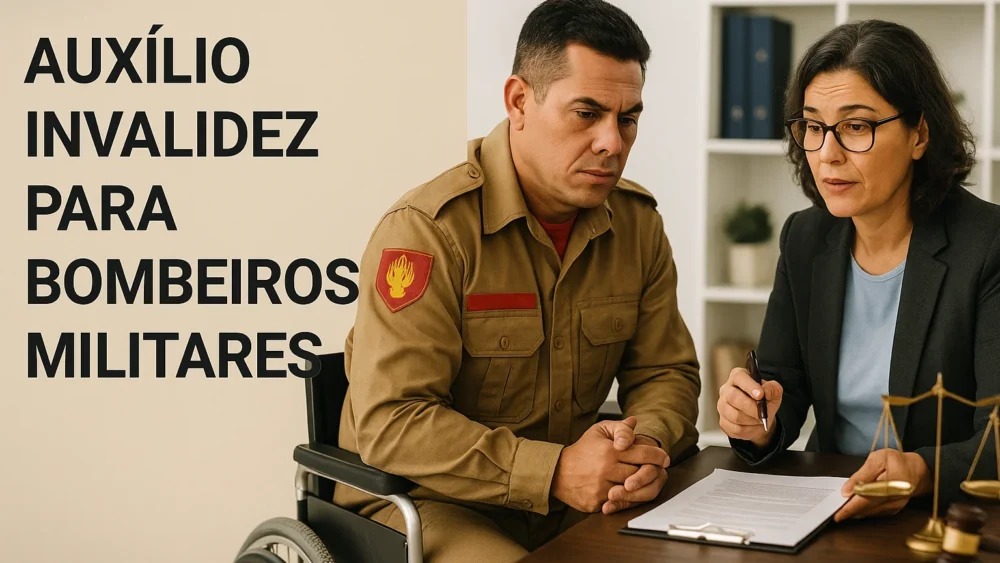 Auxílio-invalidez: benefícios para bombeiros militares 1 bombeiros militares