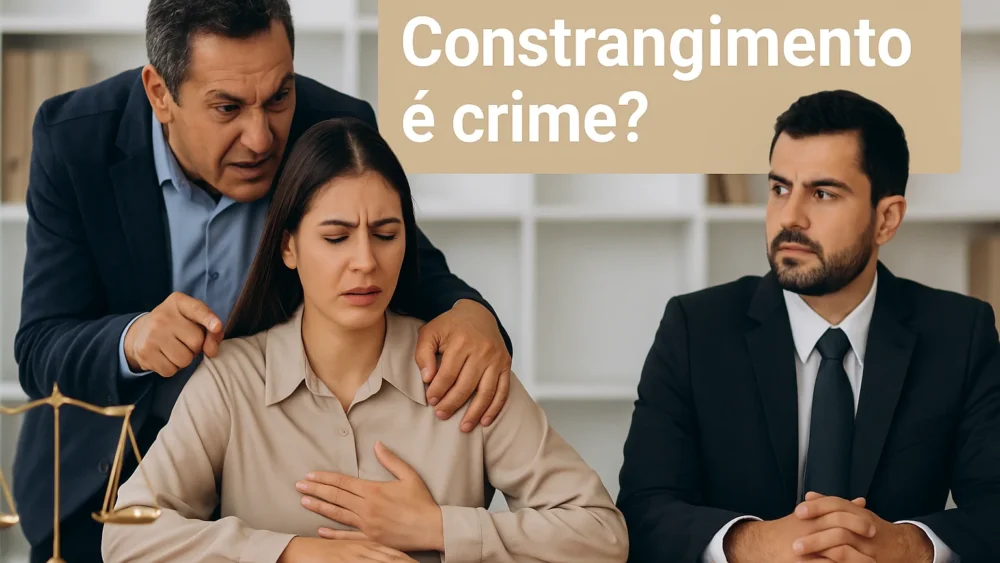 constrangimento é crime