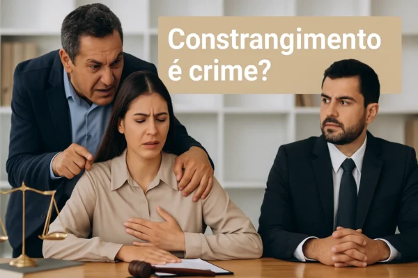constrangimento é crime