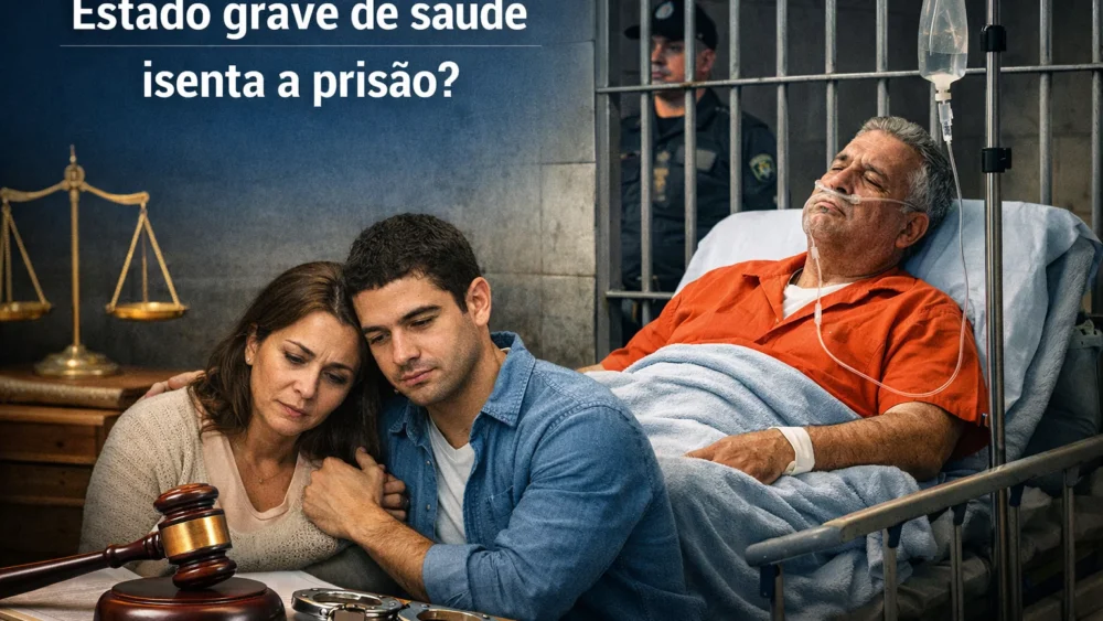 Estado grave de saúde isenta a prisão? Entenda! 1 estado grave de saúde