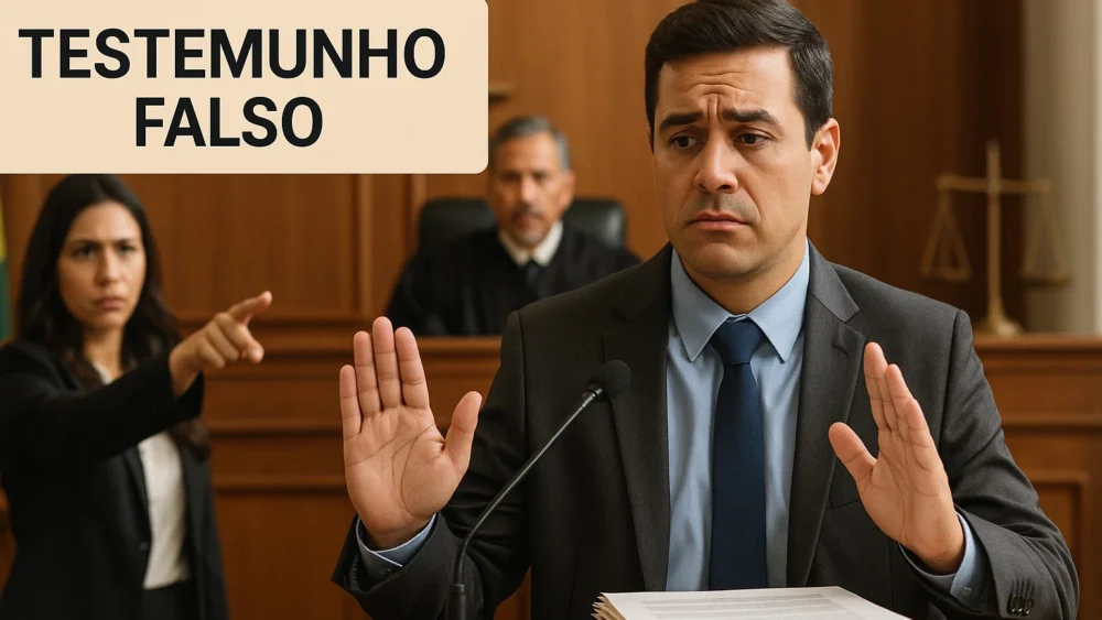 testemunho falso wp