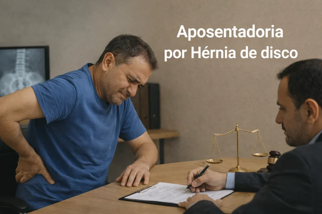 Aposentadoria por hérnia de disco