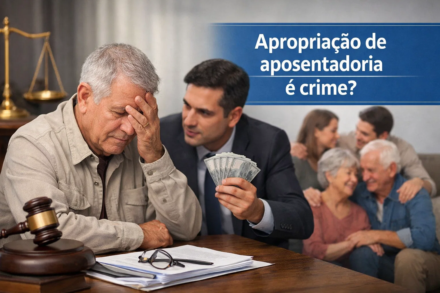 Apropriação de aposentadoria