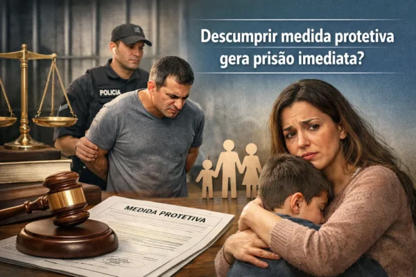 Descumprir medida protetiva