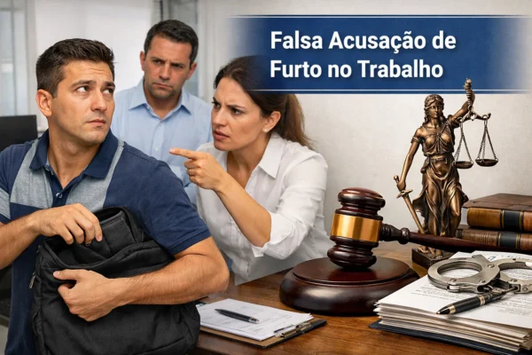 Falsa acusação de furto no trabalho