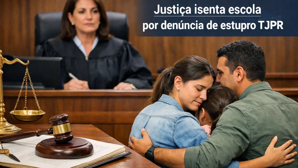 Justiça isenta escola por denúncia de estupro TJPR 1 Justiça isenta escola