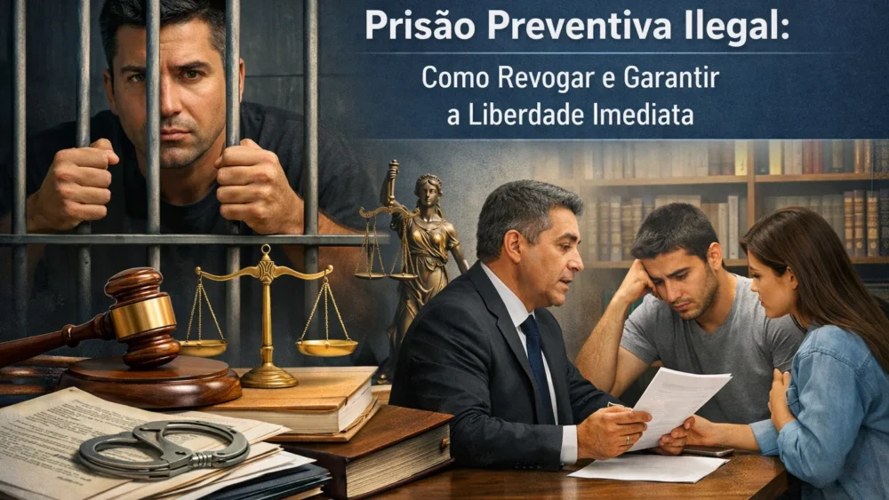 Prisão preventiva ilegal
