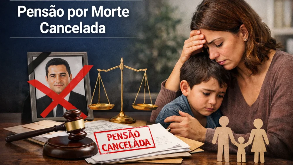 Pensão por morte cancelada