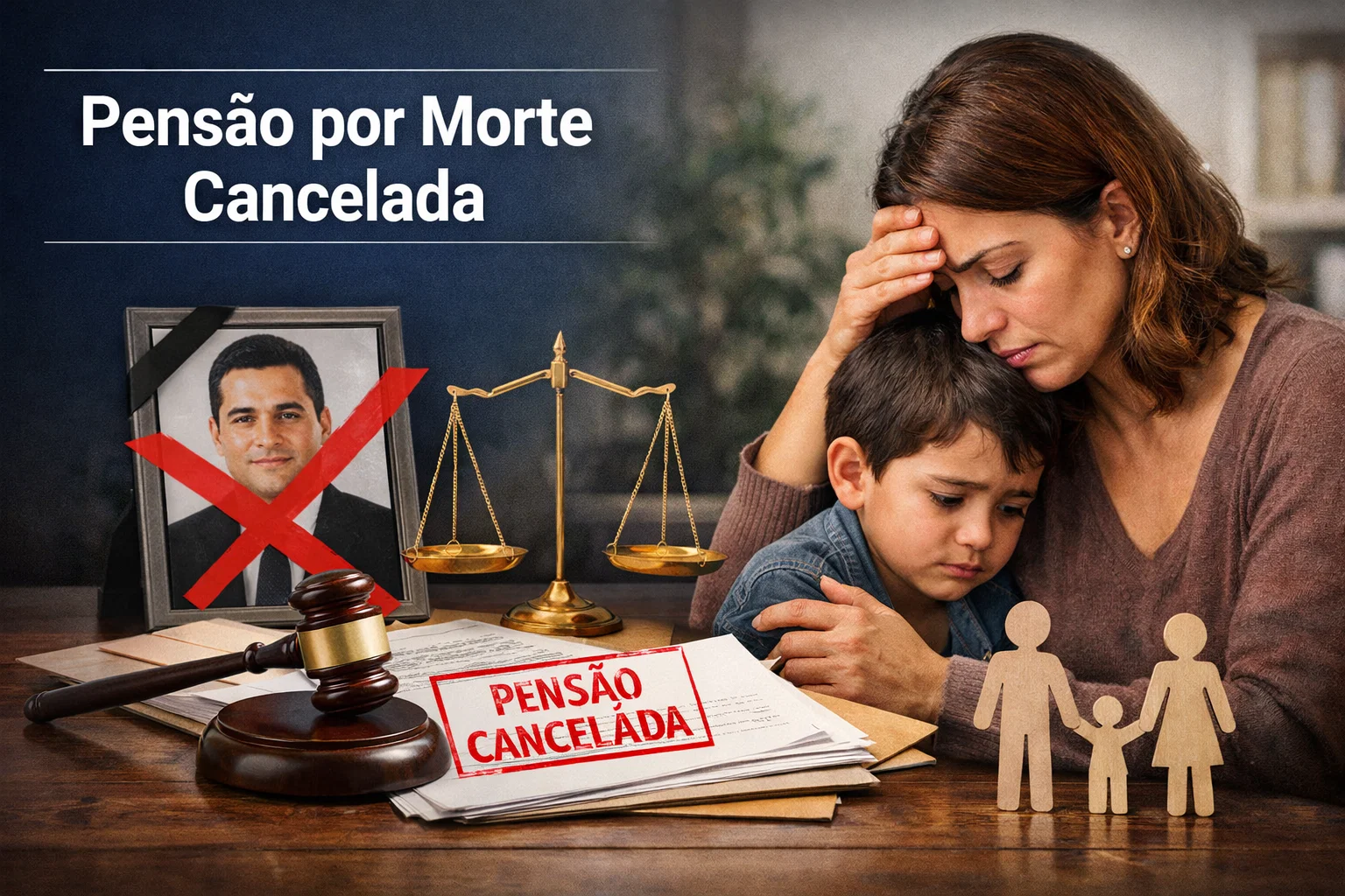 Pensão por morte cancelada