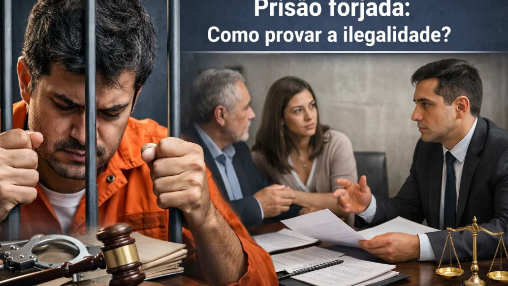 Prisão forjada