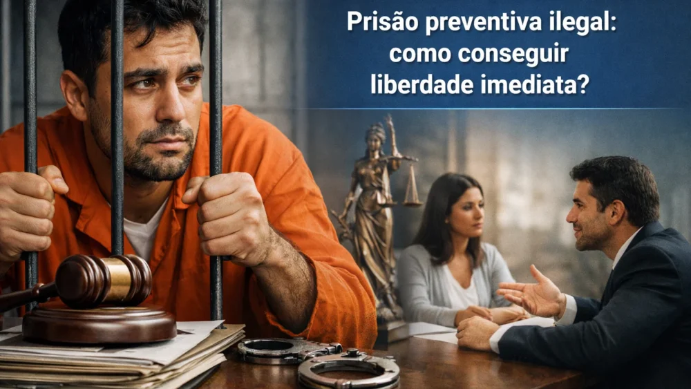 A prisão preventiva ilegal: como sair da prisão rápido? Entenda! 1 A Prisão preventiva ilegal WP