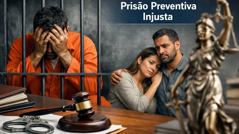 Prisão preventiva injusta