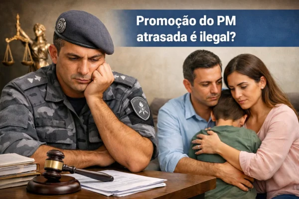 Promoção do PM atrasada
