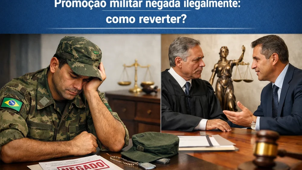 Promoção militar negada