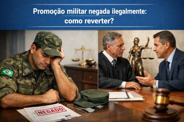Promoção militar negada