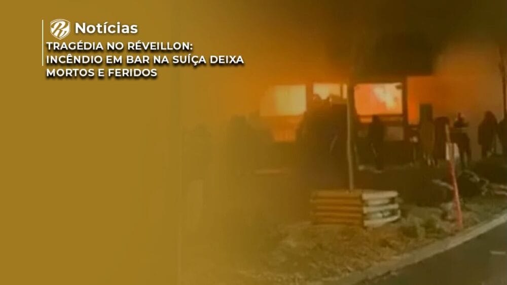 Tragédia no Réveillon: Incêndio em bar na Suíça deixa mortos e feridos. 1 Incêndio em bar na Suíça