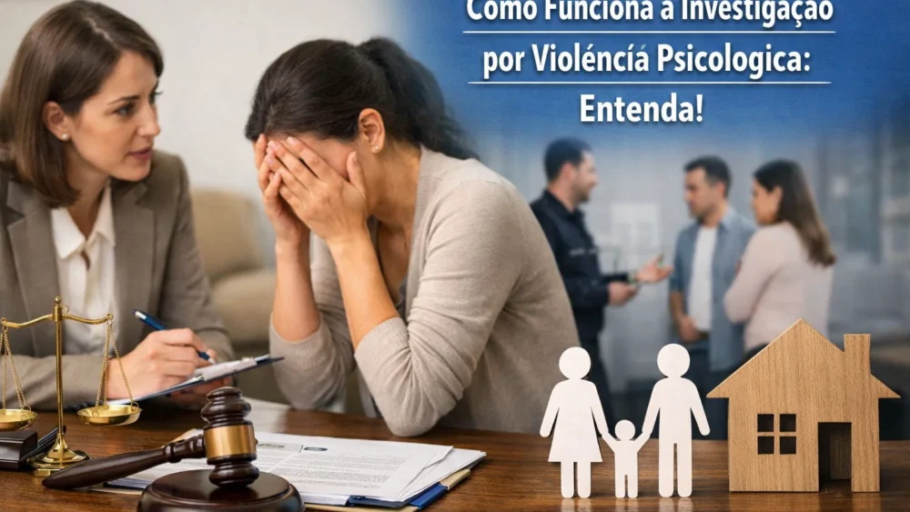 Investigações de violência psicológica