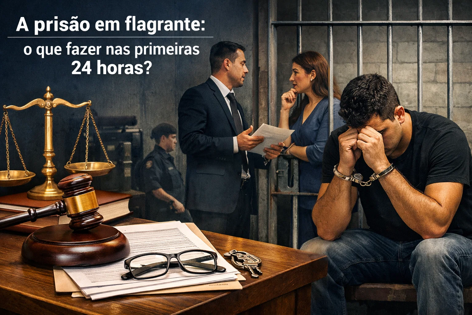 a prisão em flagrante