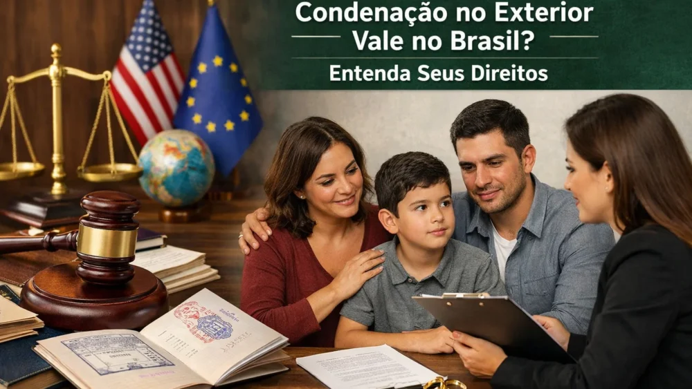 condenação no exterior