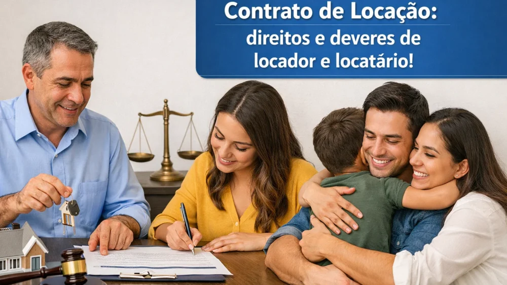 Contrato de Locação: direitos e deveres de locador e locatário! 1 contrato de locação