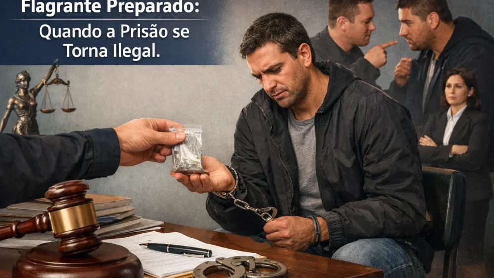 Flagrante Preparado: Quando a Prisão se Torna Ilegal. 1 flagrante preparado