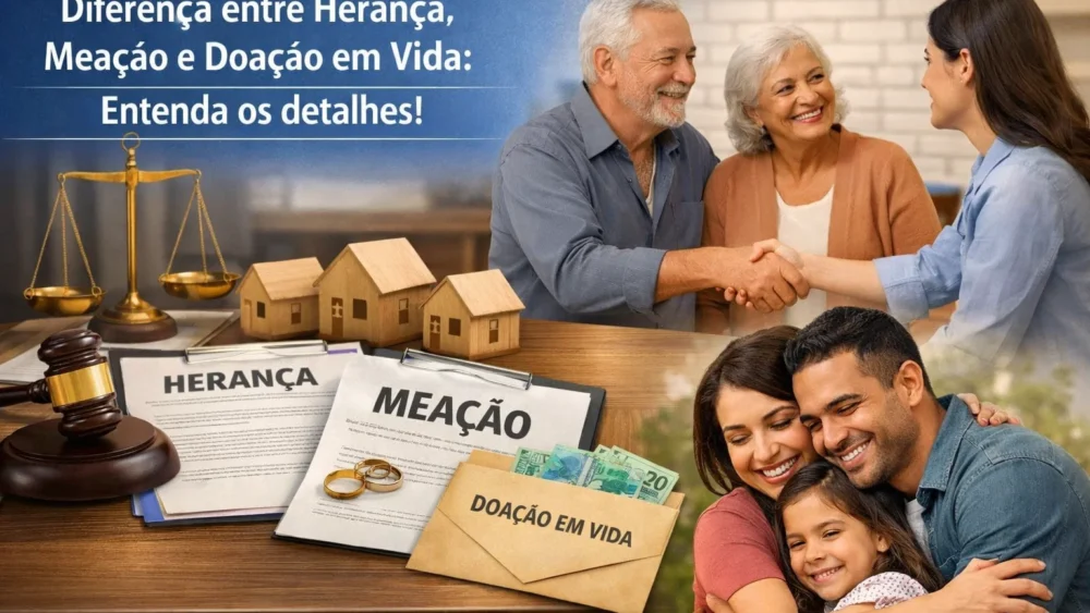 herança, nomeação e doação em vida