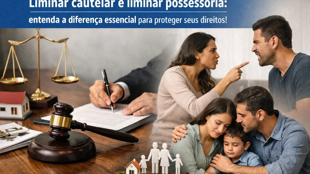 liminar cautelar e possessória