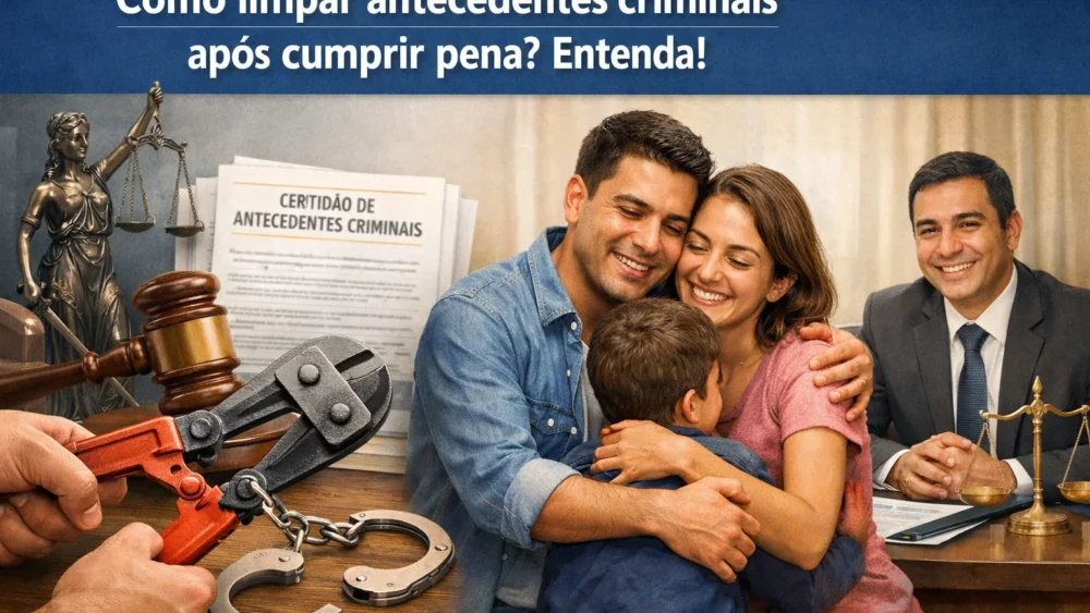 Como limpar antecedentes criminais após cumprir pena? Entenda! 1 limpar antecedentes criminais