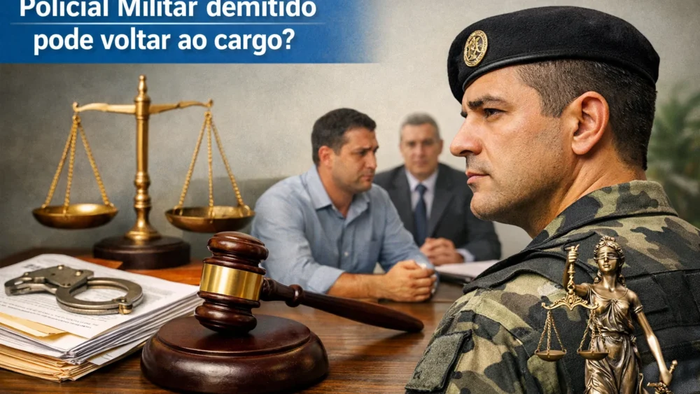 policial militar demitido