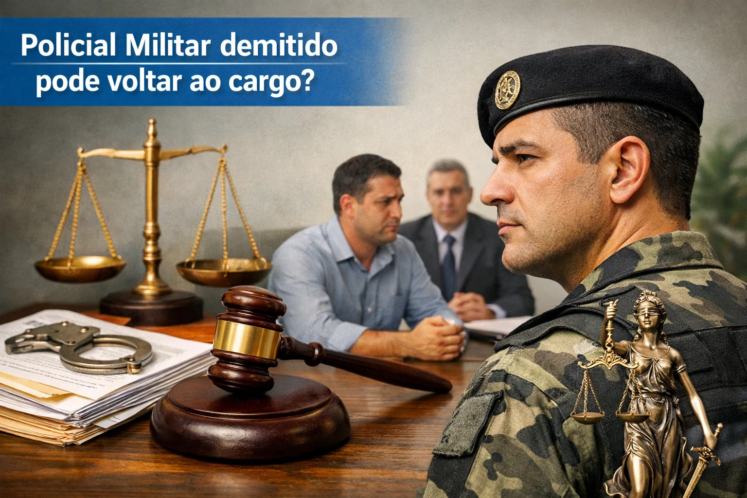policial militar demitido
