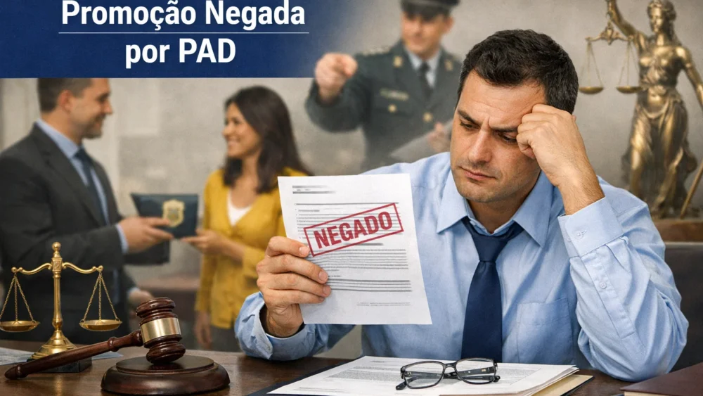 Bombeiro militar pode ter promoção negada por PAD? 1 promoção negada por PAD