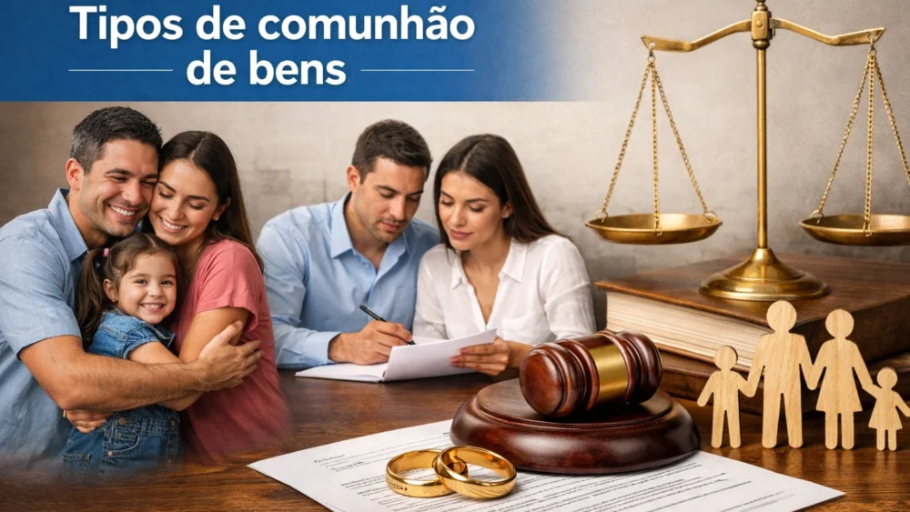 tipos de comunhão de bens