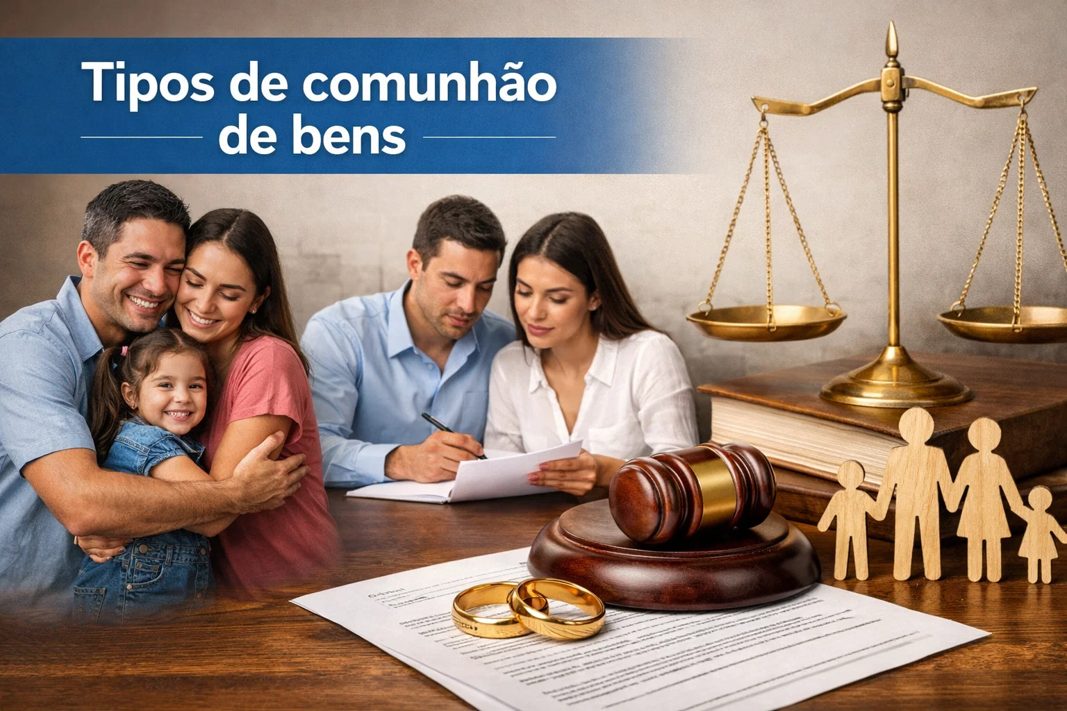 tipos de comunhão de bens
