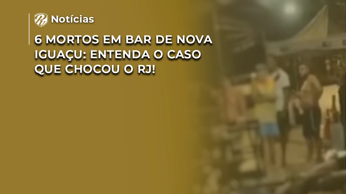 6 mortos em bar