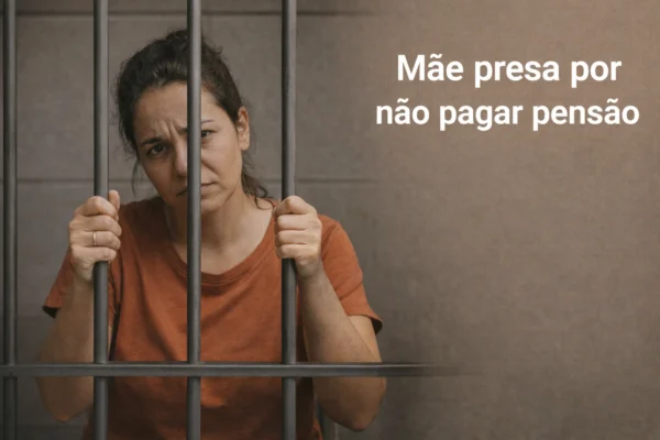 A mãe pode ser presa por não pagar pensão alimentícia