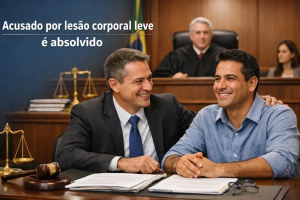 Acusado por lesão corporal