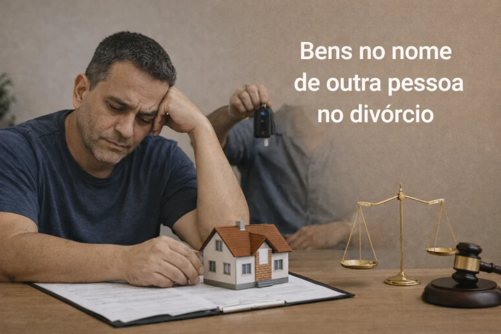 Bens no nome de outra pessoa durante o divórcio