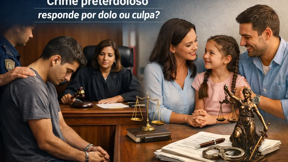 Crime preterdoloso responde por dolo ou culpa? Entenda! 1 Crime preterdoloso