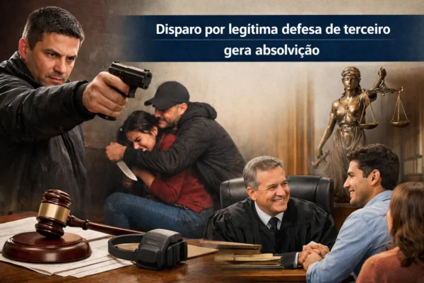 Disparo por legítima defesa