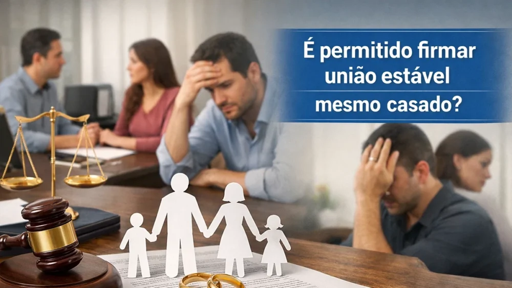 É permitido firmar união estável mesmo casado? 1 É permitido firmar união estável mesmo casado