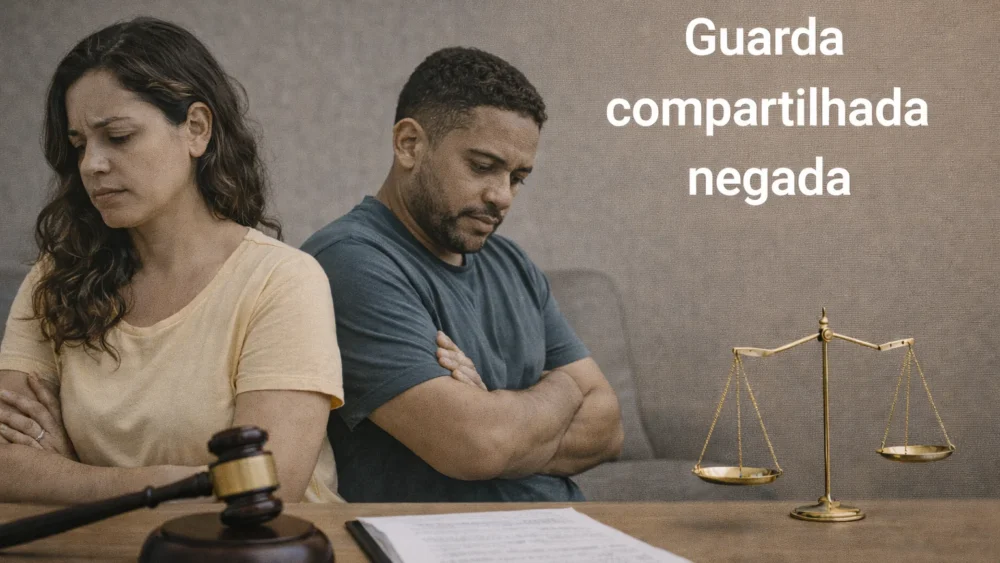 Guarda compartilhada negada