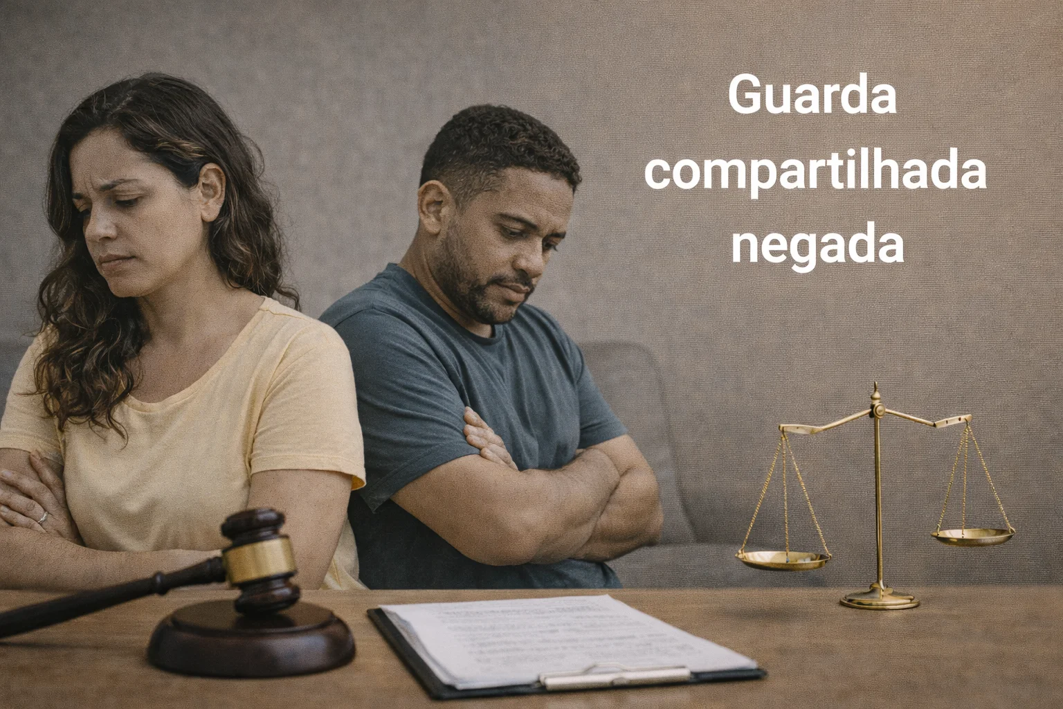 Guarda compartilhada negada