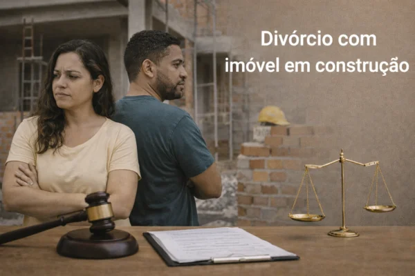 Imóvel em construção durante o divórcio